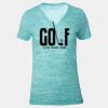 Tri Blend V Neck Shirt Thumbnail