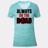Tri Blend V Neck Shirt Thumbnail