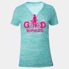 Tri Blend V Neck Shirt Thumbnail