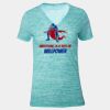 Tri Blend V Neck Shirt Thumbnail