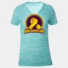 Tri Blend V Neck Shirt Thumbnail