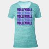 Tri Blend V Neck Shirt Thumbnail