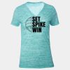 Tri Blend V Neck Shirt Thumbnail