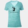 Tri Blend V Neck Shirt Thumbnail