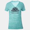 Tri Blend V Neck Shirt Thumbnail