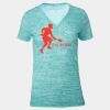 Tri Blend V Neck Shirt Thumbnail