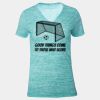 Tri Blend V Neck Shirt Thumbnail