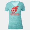 Tri Blend V Neck Shirt Thumbnail