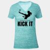 Tri Blend V Neck Shirt Thumbnail