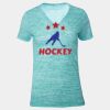 Tri Blend V Neck Shirt Thumbnail