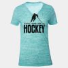Tri Blend V Neck Shirt Thumbnail