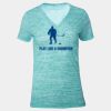 Tri Blend V Neck Shirt Thumbnail