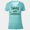 Tri Blend V Neck Shirt Thumbnail
