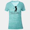 Tri Blend V Neck Shirt Thumbnail