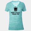 Tri Blend V Neck Shirt Thumbnail