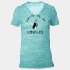 Tri Blend V Neck Shirt Thumbnail