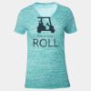 Tri Blend V Neck Shirt Thumbnail
