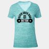 Tri Blend V Neck Shirt Thumbnail