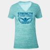 Tri Blend V Neck Shirt Thumbnail
