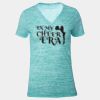 Tri Blend V Neck Shirt Thumbnail