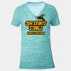 Tri Blend V Neck Shirt Thumbnail