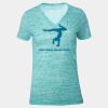 Tri Blend V Neck Shirt Thumbnail